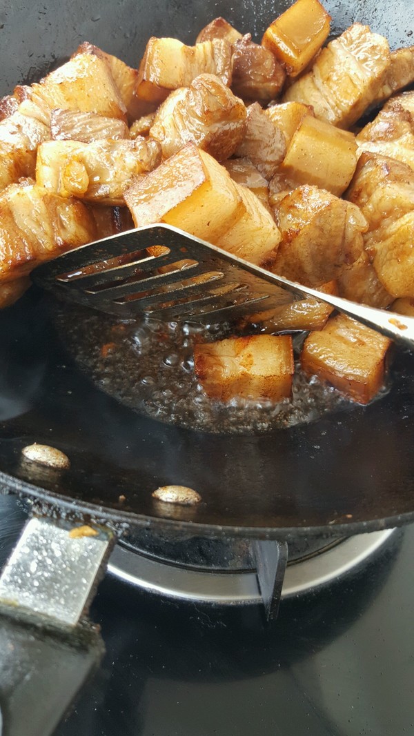 steps of braised pork