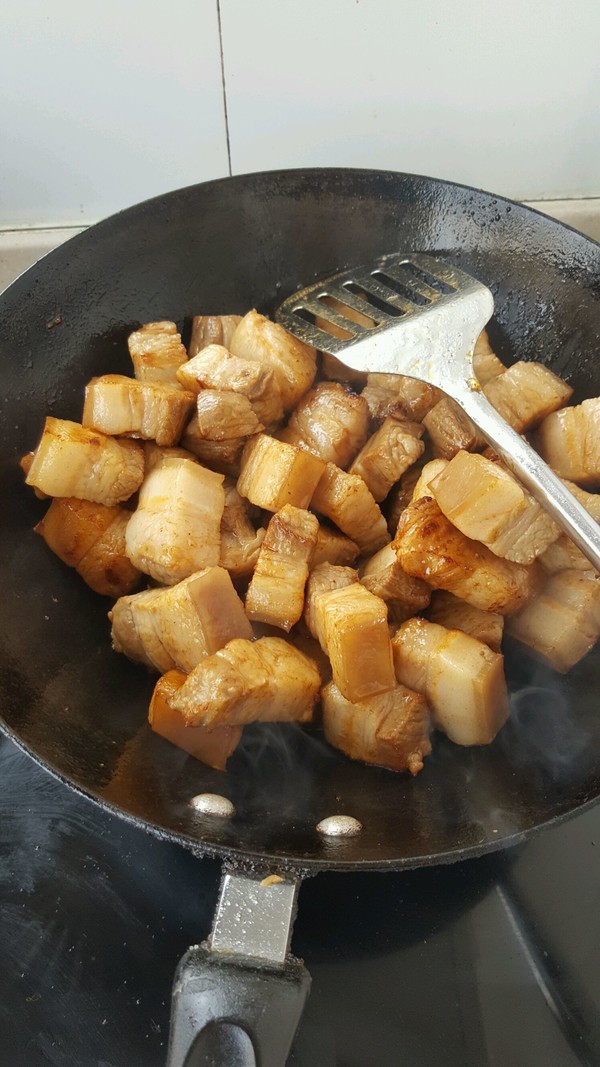 steps of braised pork