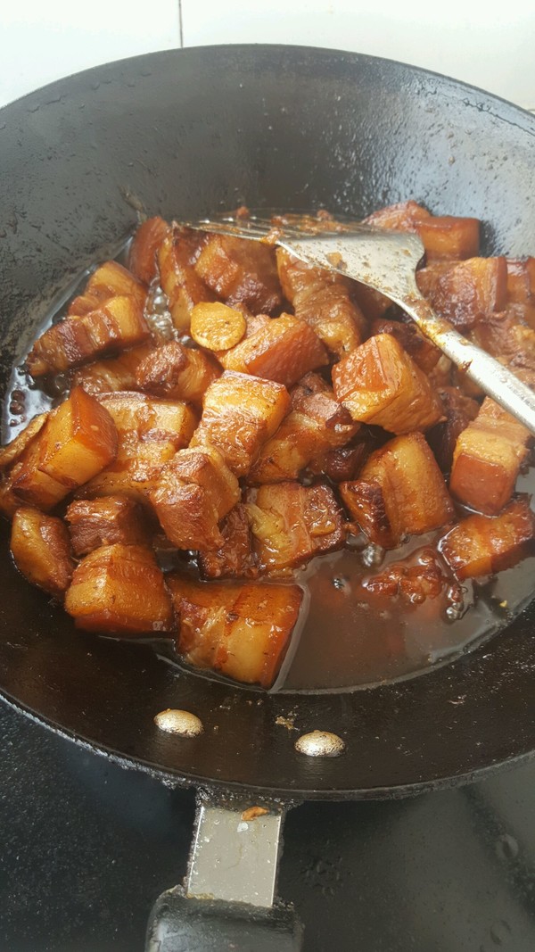 steps of braised pork