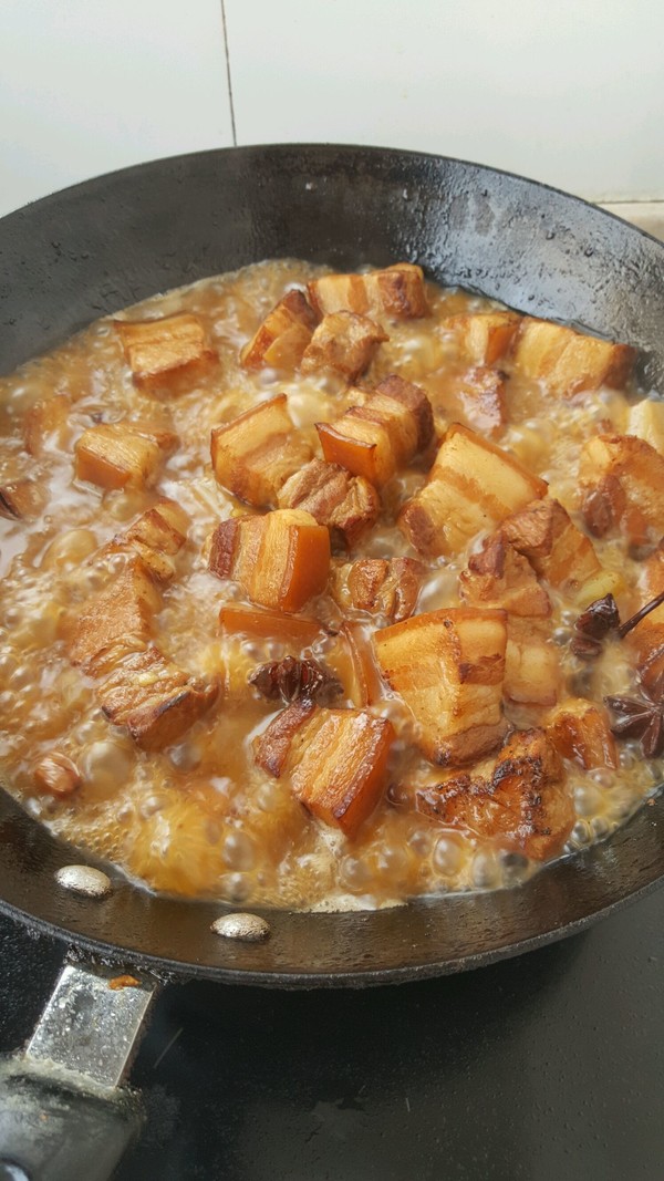 steps of braised pork